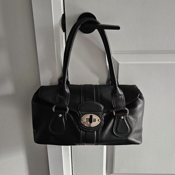 TOD'S Handbag Leather BLK Solid Color - Picture 12 of 14